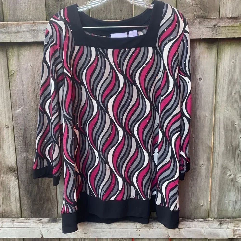 Alfred Dunner Shimmer top sz. XL